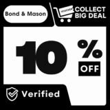 10% OFF Sitewide For Bond & Mason Sustainable Bags & Accessories